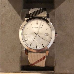 Authentic Burberry Watch Never Worn Brand New
